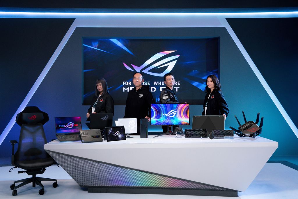 Rog玩家共和國舉行ces 2023 Rog《for Those Who Dare Maxed Out》線上發表會。